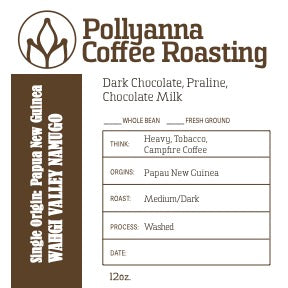 12oz Papau New Guinea Wahgi Valley Namugo